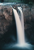 Snoqualmie Falls - Shooting with a Slow Shutter Speed and Tripod