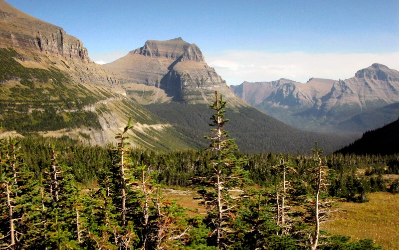 LOGAN PASS, GLACIER NATIONAL PARK, MONTANA