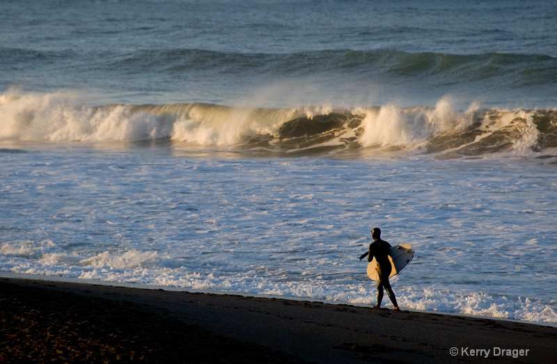 Surfer at Sunrise