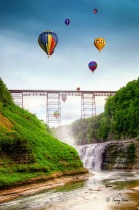 Balloons Over the Upper Falls