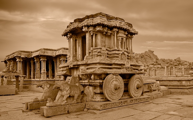 Stone Chariot of Hampi