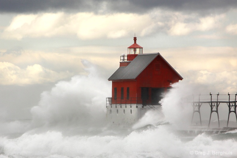 Photography Contest Grand Prize Winner - Great lake storm - #8553-2a