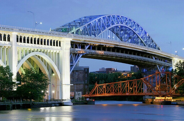 Cleveland Bridges - Cuyahoga River