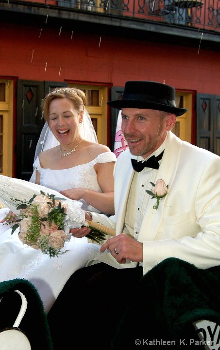 "Ricing" New Orleans Newlyweds 