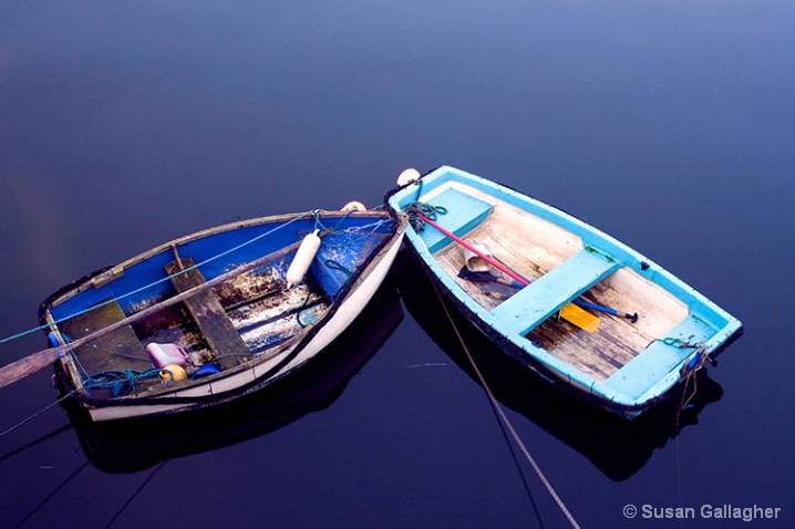 Blue Boats