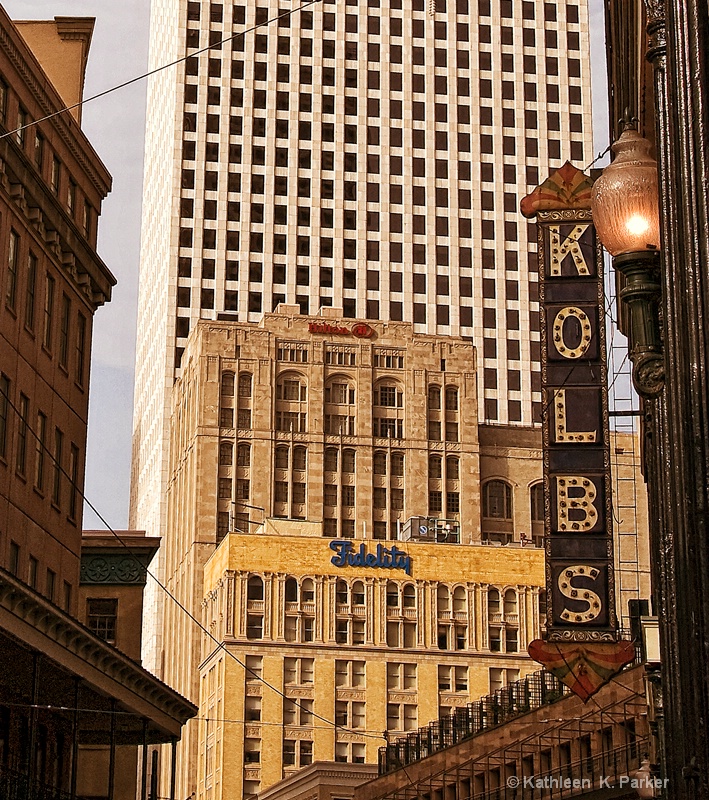 New Orleans Buildings Early A.M.