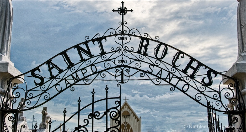 Entrance Arch, St. Roch Cemetery