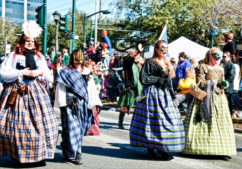  The Ladies of the Bagpipers