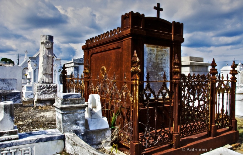 Iron Tomb, St. Patrick's 2 Cemetery