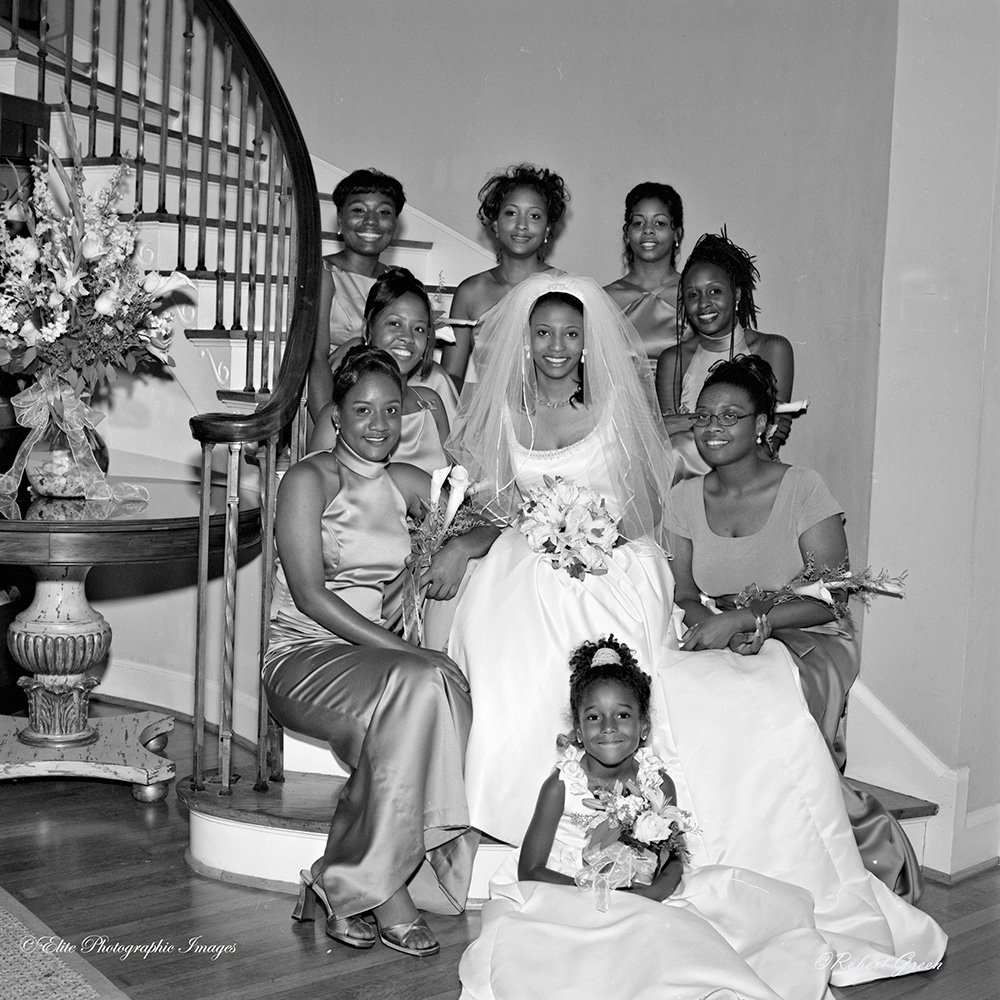 Bride,  Bride maids, and flower girl