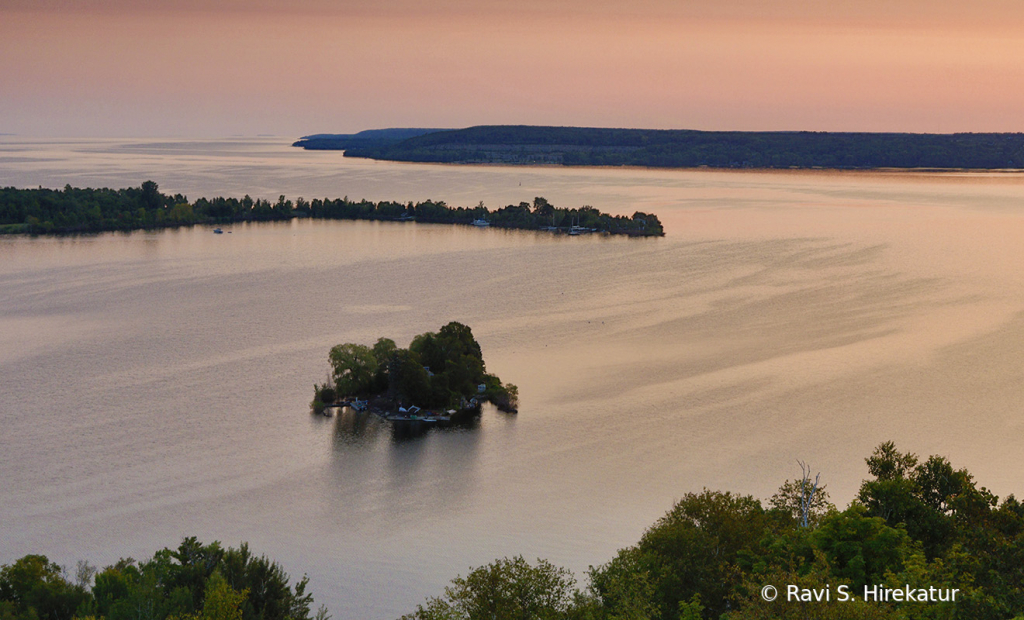 Overlooking Sturgeon Bay