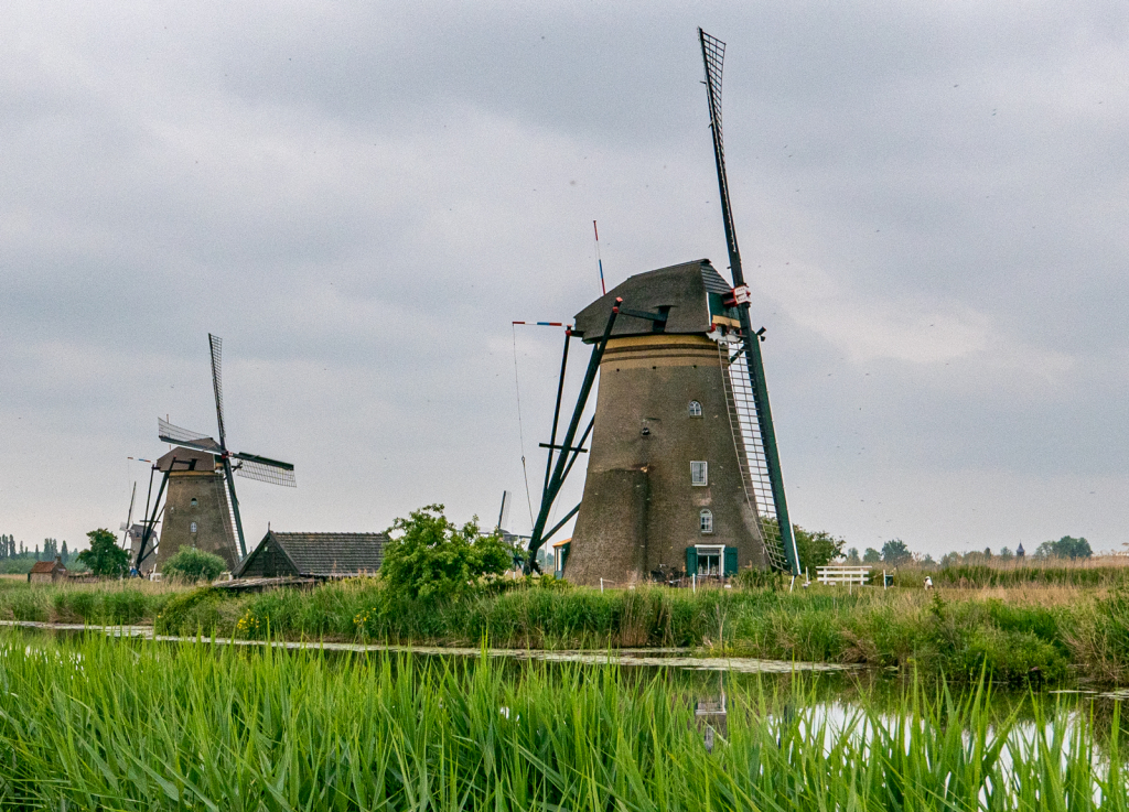 Windmills were designed to pump water