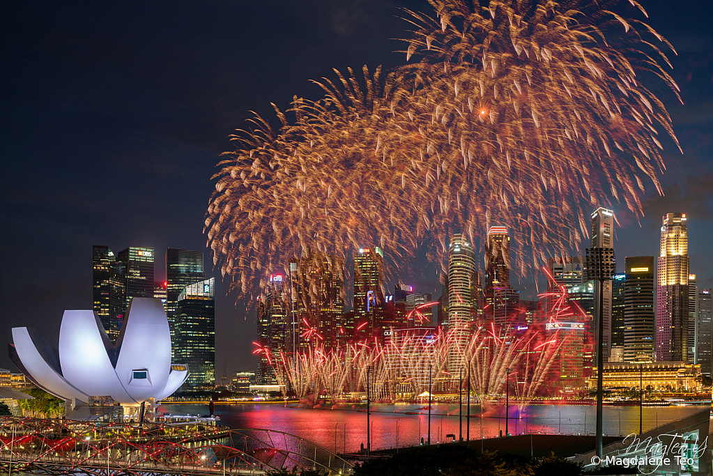 Composite of Singapore National Day Rehearsal