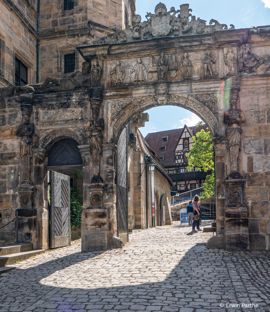 Old entrances of the Abby