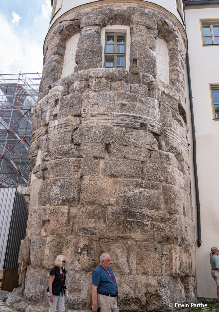 Original Roman tower.