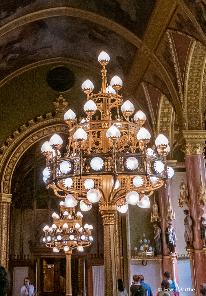 huge chandelier