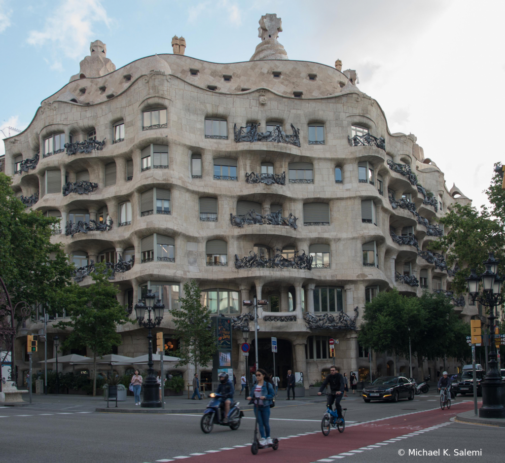 Gaudi Building in Barcelona