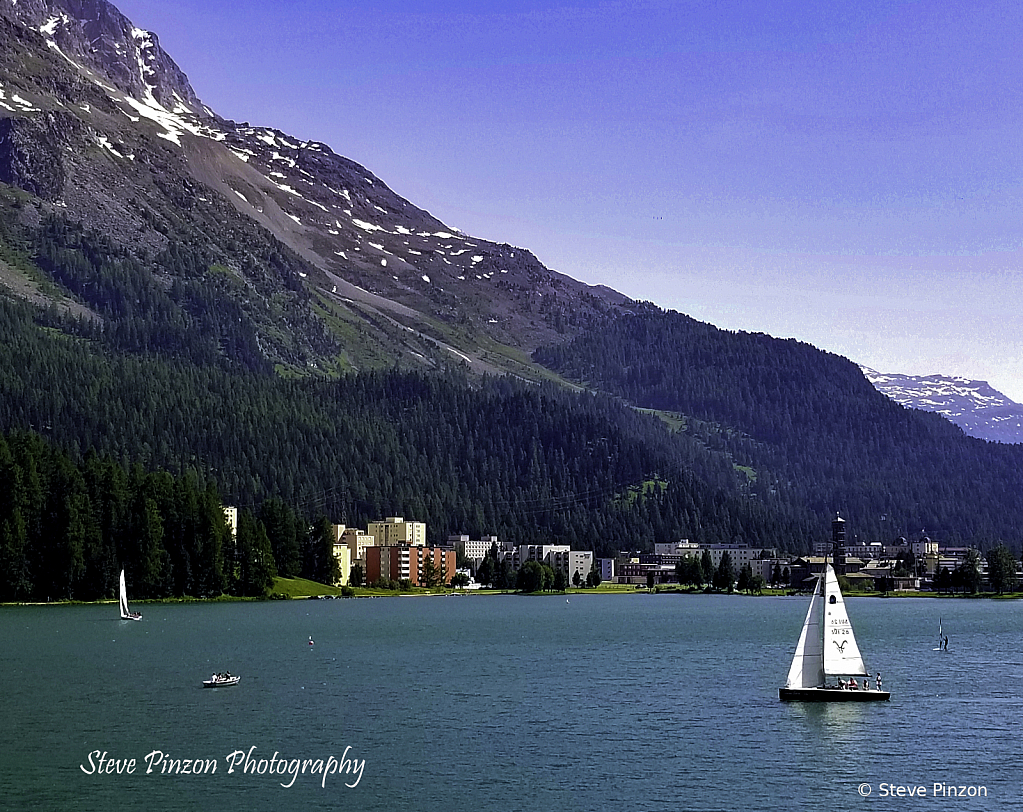 Lake San Moritz, Switzerland