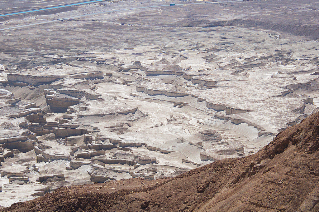 Dramatic Desert from the top of Masada