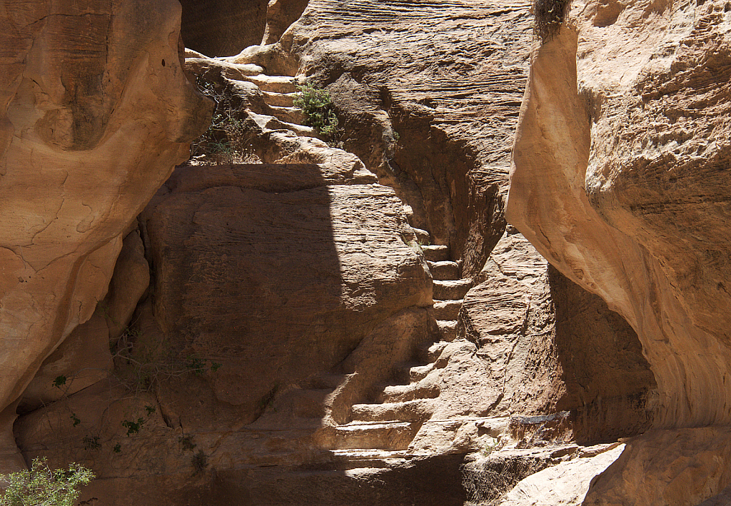Carved Stairs at Petra