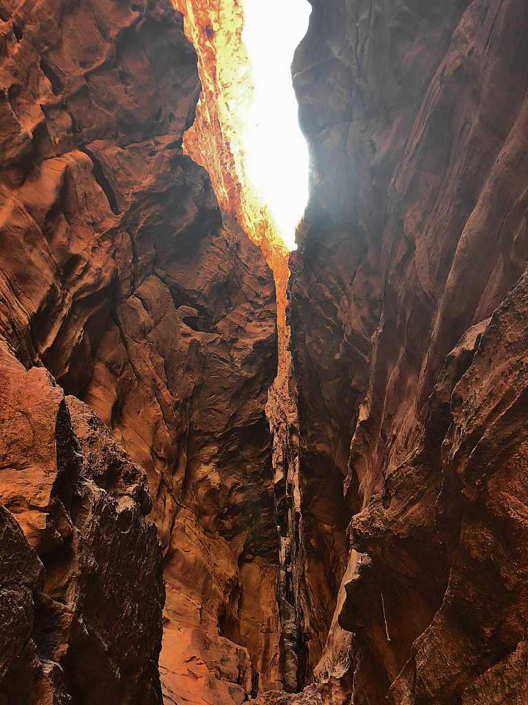 Light in the Gorge at Petra