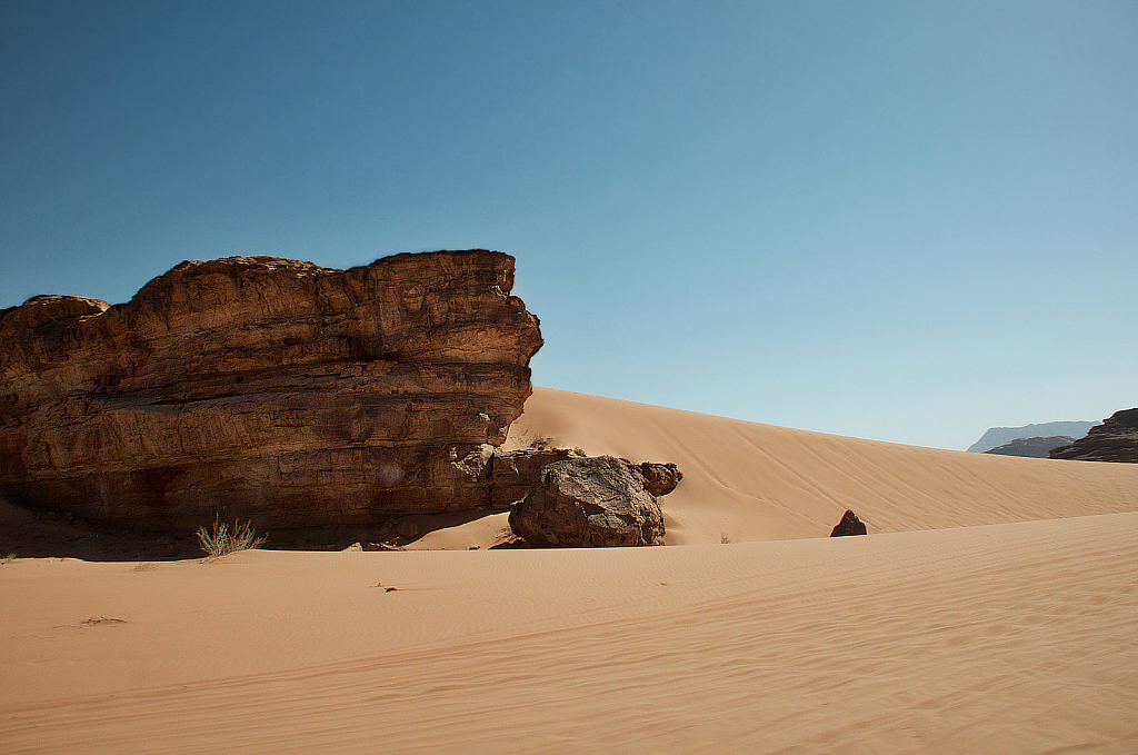 Sand Dune at Wadi Rum