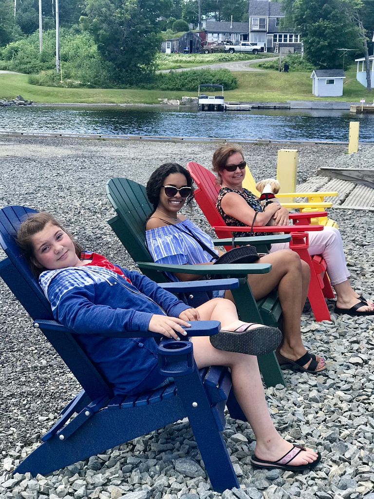 Girls Relaxing!