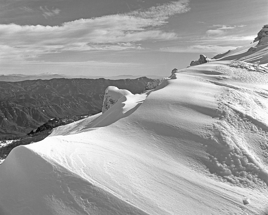 Frozen peak.