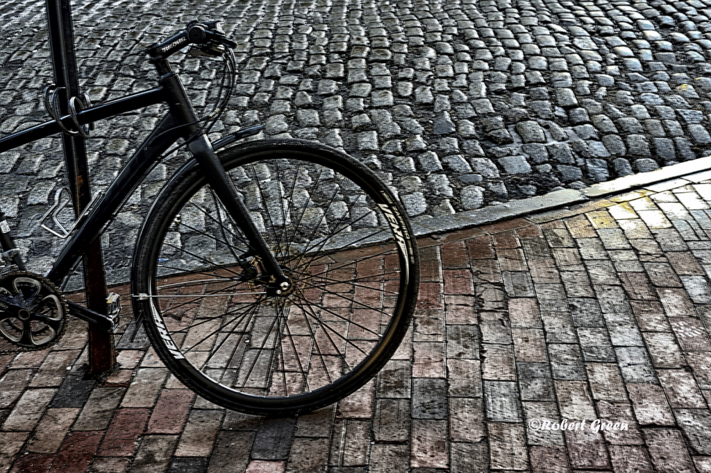 Bike, Brick, and Cobble