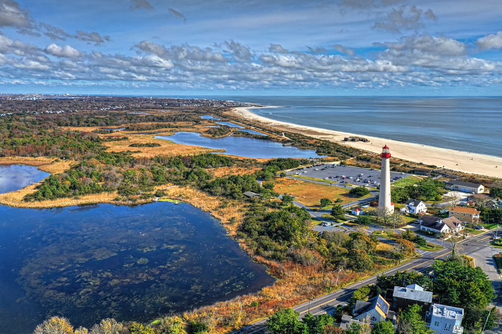 Cape May Light Looking Northeast