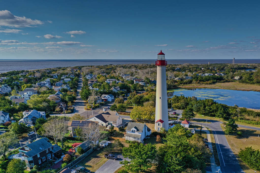 Cape May Light Looking Southwest