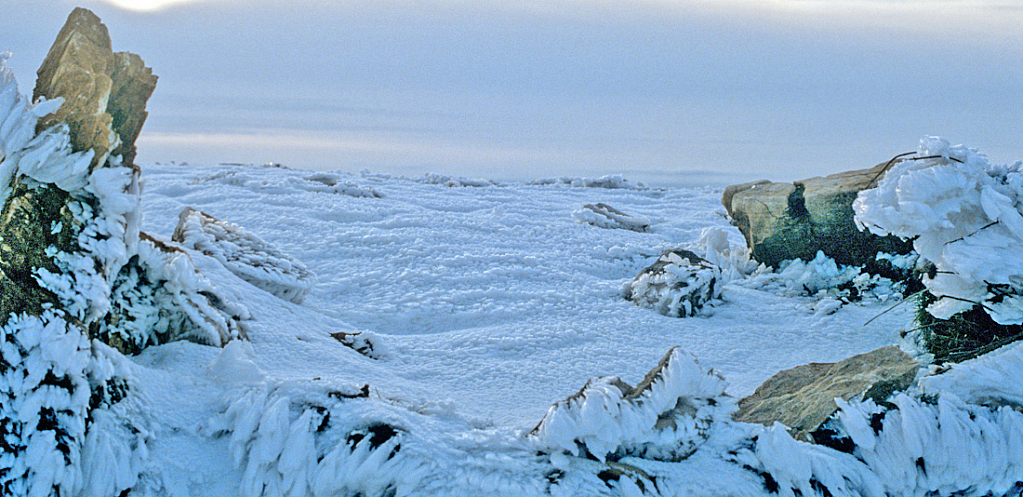 Frozen ridge!