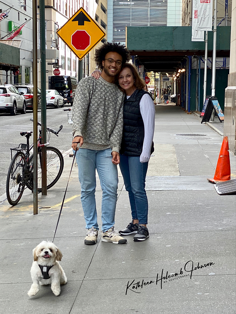 NYC Pace Student Visit With Mom!