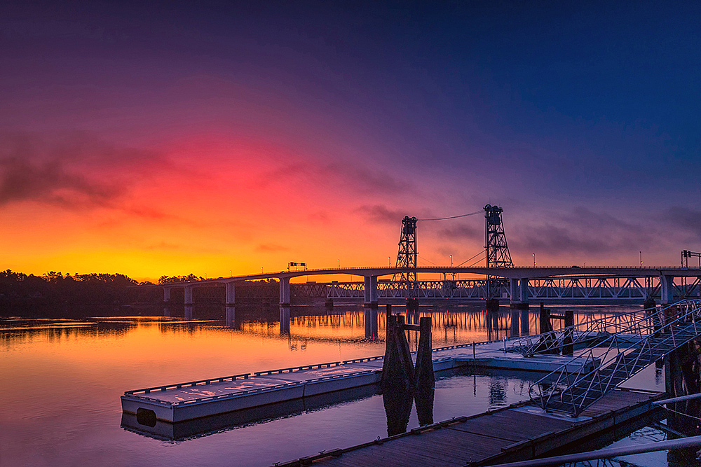 Morning on The Kennebec