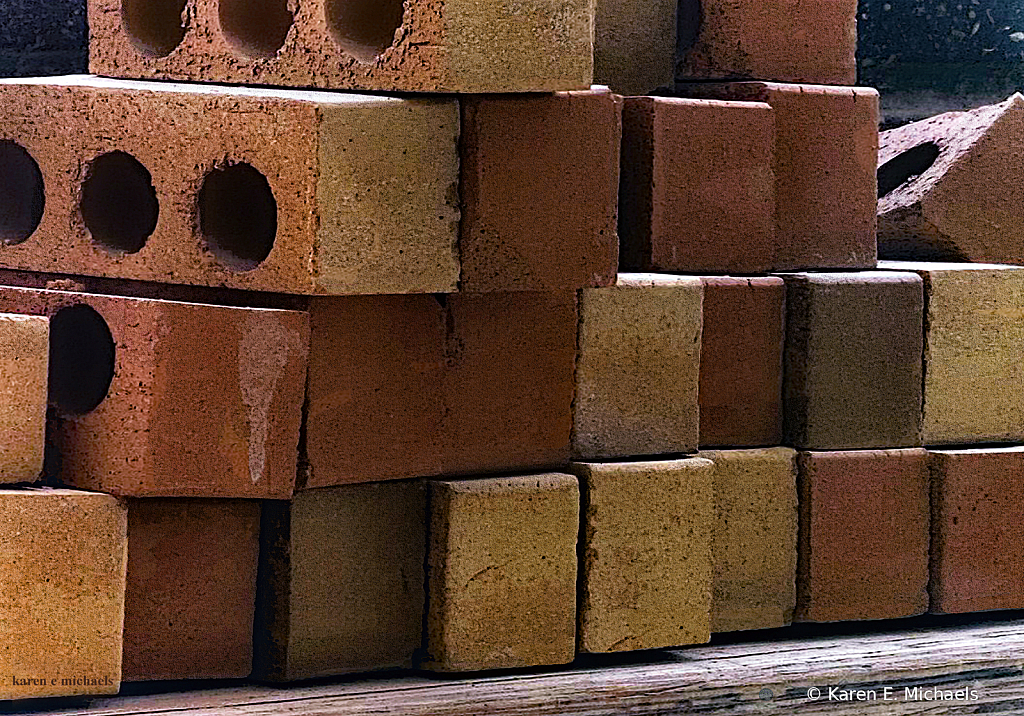 pile of bricks
