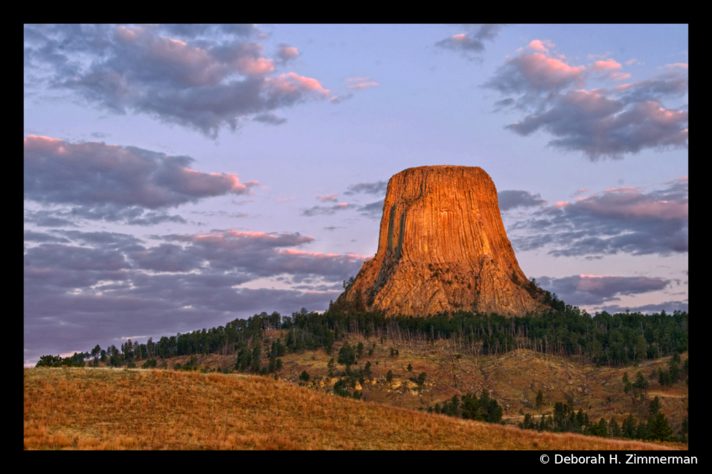 Sept Sunrise on Devil's Tower