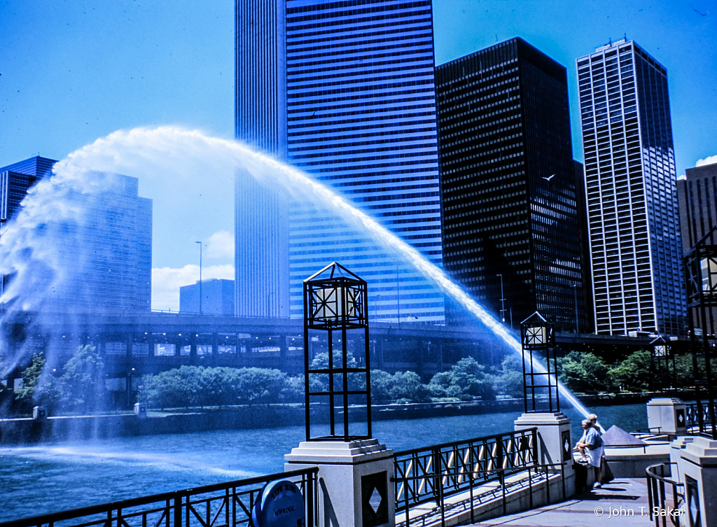 Centennial Fountain and Arc