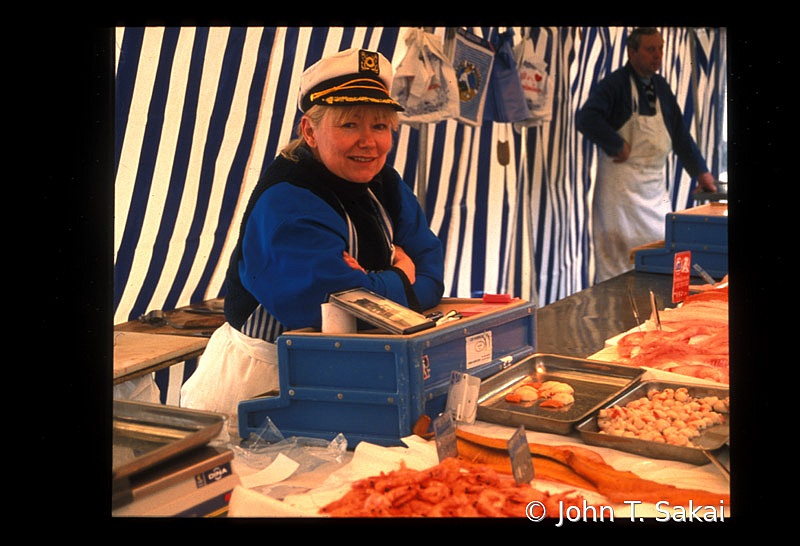 Seafood Vendor in the Marche