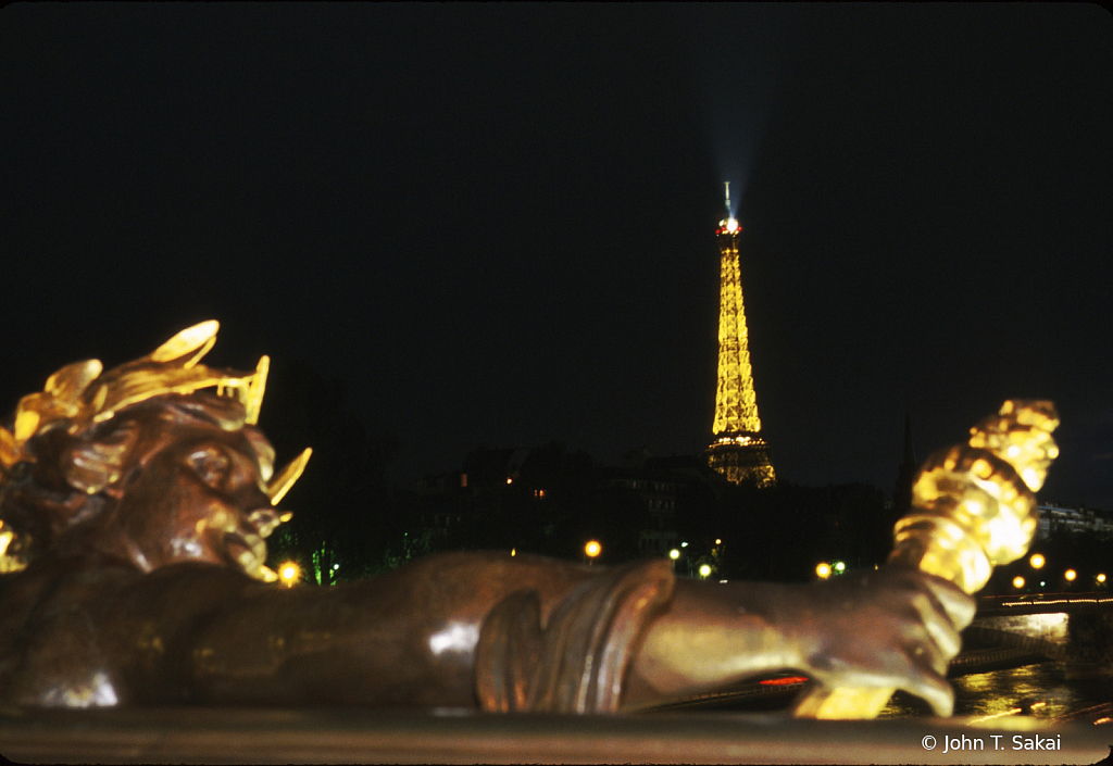 Eiffel Tower at Night