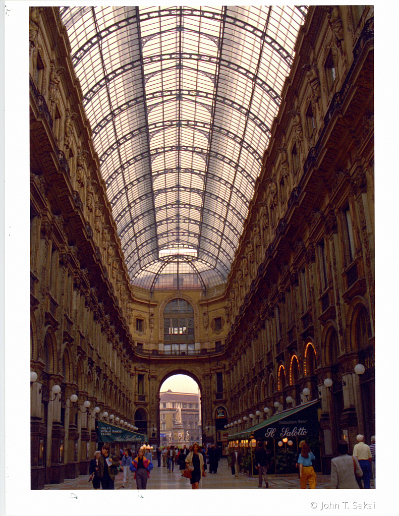 Arcade Galleria Vittorio Emanuele II