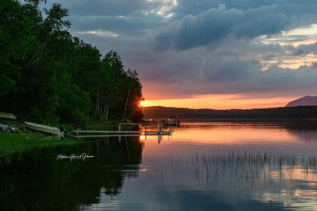 Beautiful Sunset On The Lake!