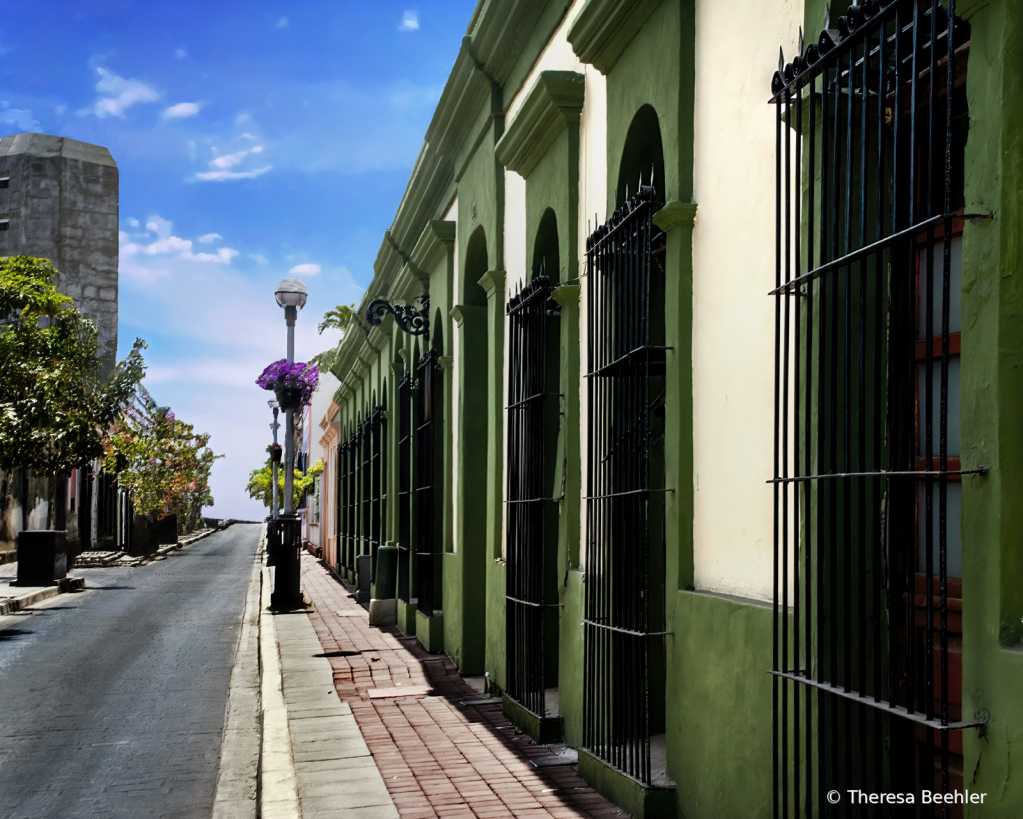 Calle Angel Flores in Mazatlan