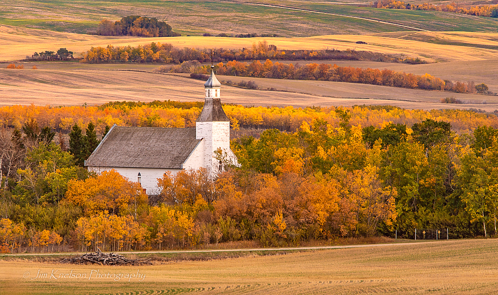 Saint Michael's Saskatchewan Autumn