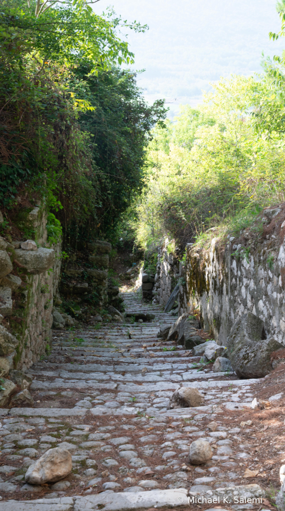 Steps to San Pietro Church