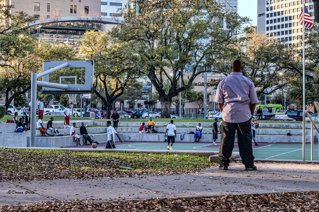 Street Basketball Enjoyment