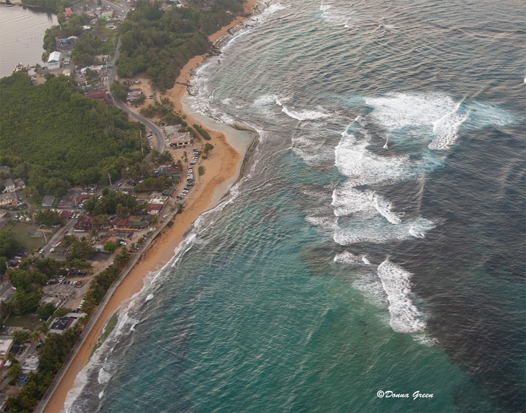 Coastline of San Juan PR