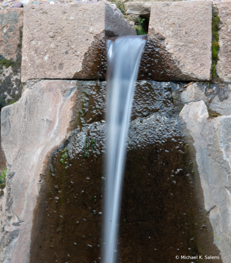Water Source Near Inca Ruin