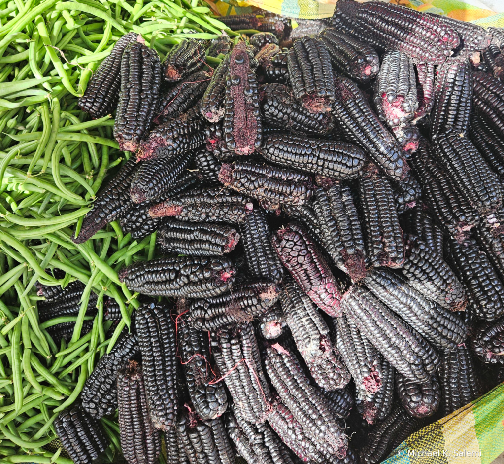 Black Corn and Green Beans