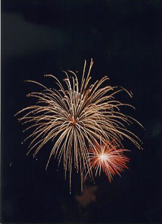 2001 July 4th Fireworks #3