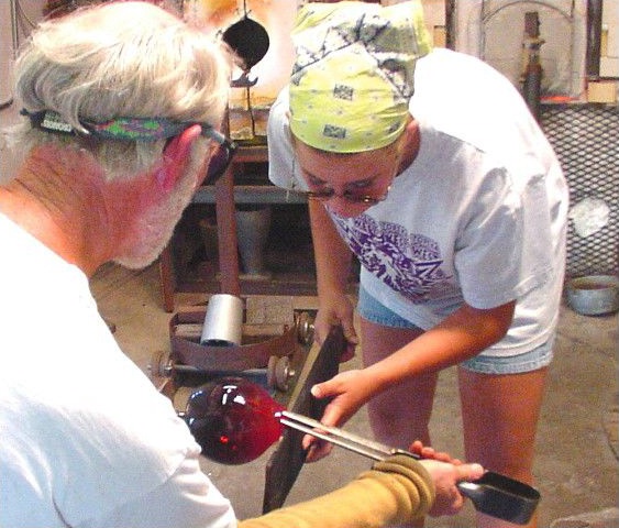 Glassblowers at Work